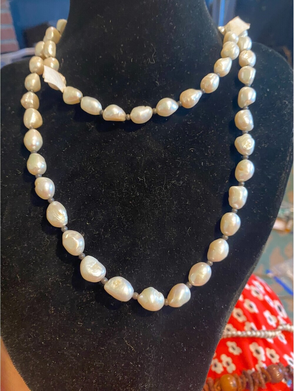 vintage boho statement necklace